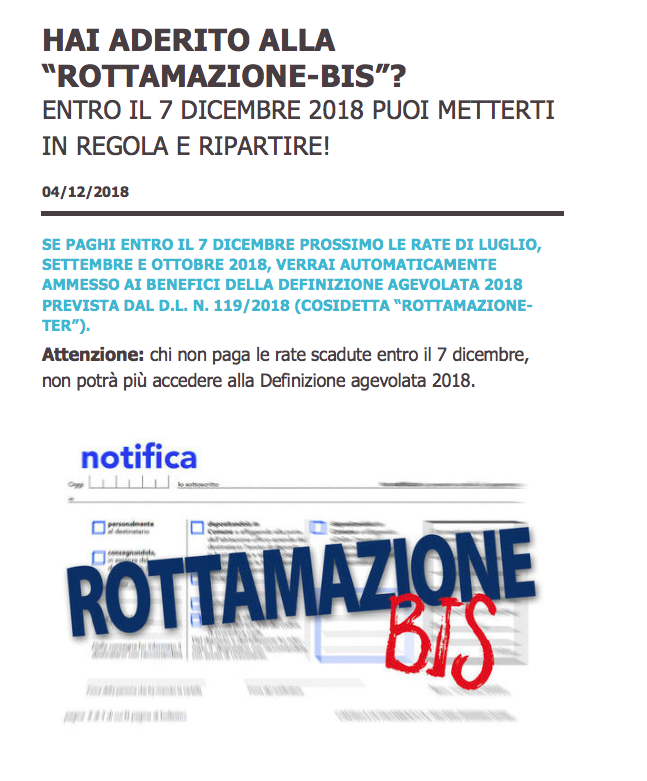 rottamazione bis